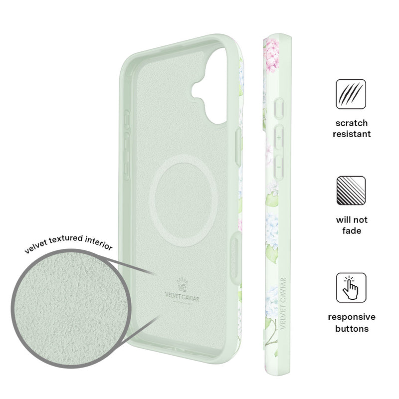 Hydrangea Floral iPhone Case photo 5