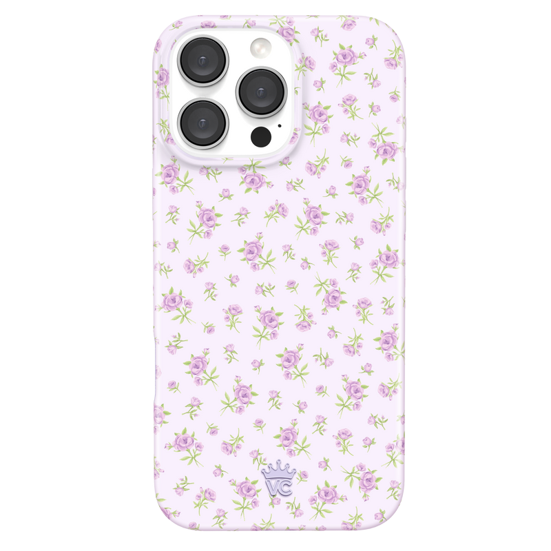 Dainty Lilac Floral iPhone Case photo 6