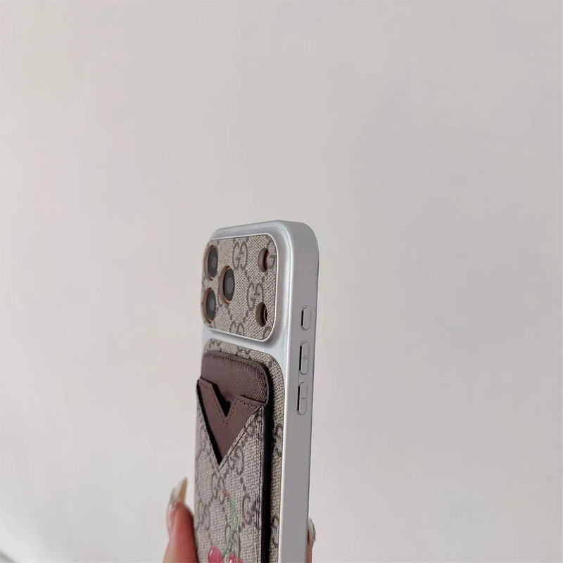 GG Style Phone case Magnet Card Holder iPhone 13-17 / Pro / Pro Max / Plus / Air photo 5