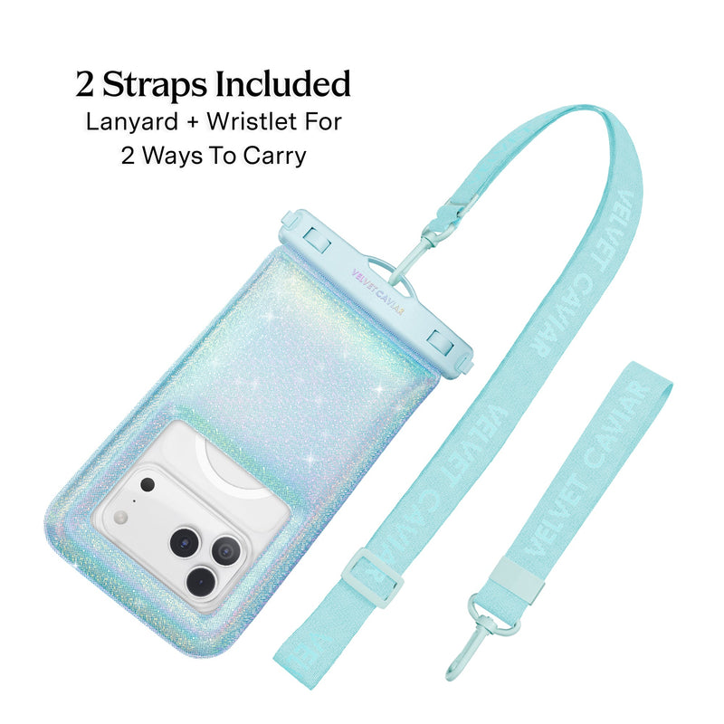 Mermaid Glitter Waterproof Floating Phone Pouch photo 3