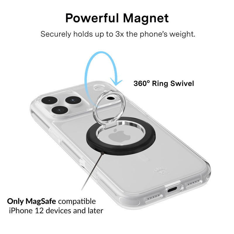 Just Black MagSafe Grip Ring photo 2