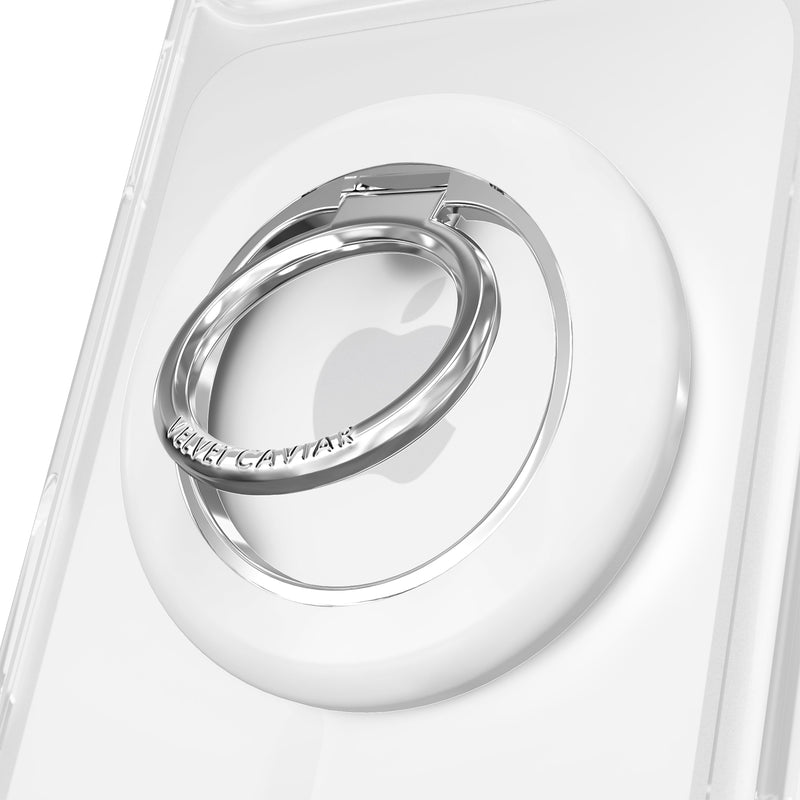 White MagSafe Grip Ring photo 1