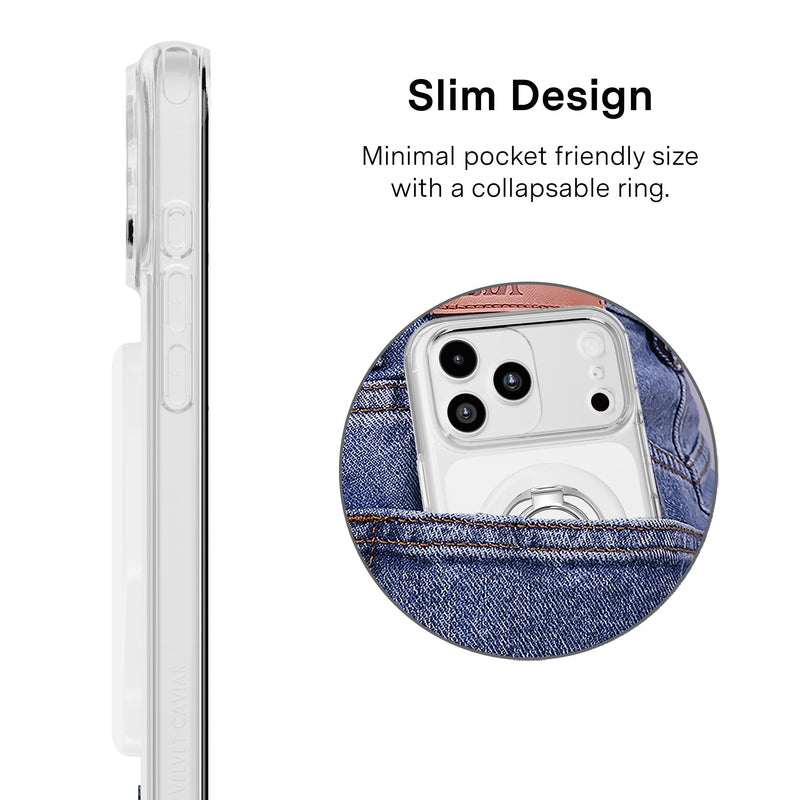 White MagSafe Grip Ring photo 3