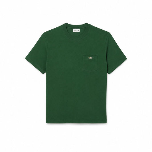 Lacoste Baumwoll-T-Shirt Mit Brusttasche