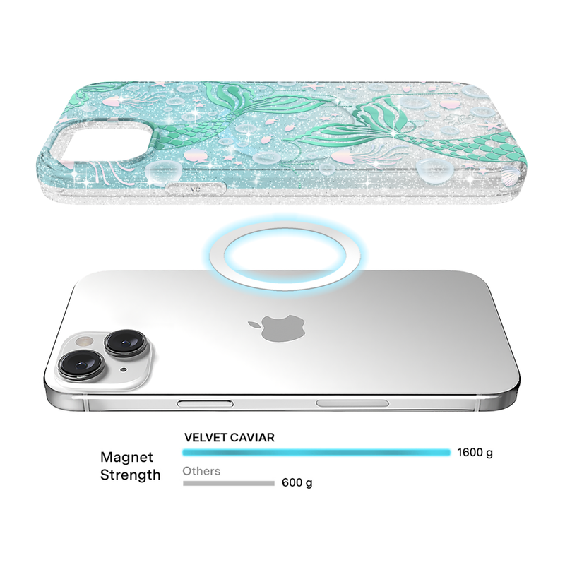 Mermaid Glitter Holo iPhone Case photo 4