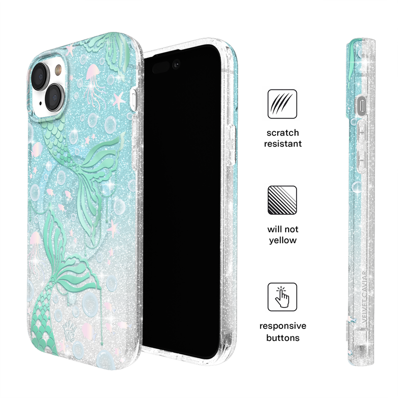 Mermaid Glitter Holo iPhone Case photo 5
