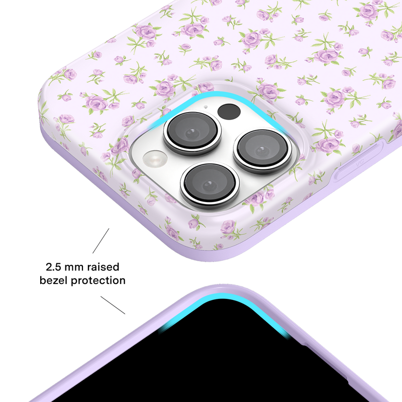 Dainty Lilac Floral iPhone Case photo 8