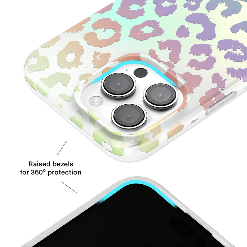 White Opal Leopard iPhone Case photo 8