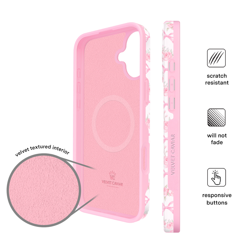Lovely Pink Bows iPhone Case photo 5