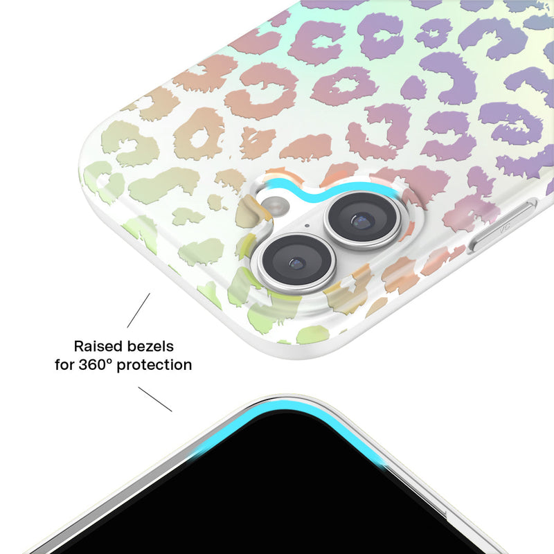White Opal Leopard iPhone Case photo 3