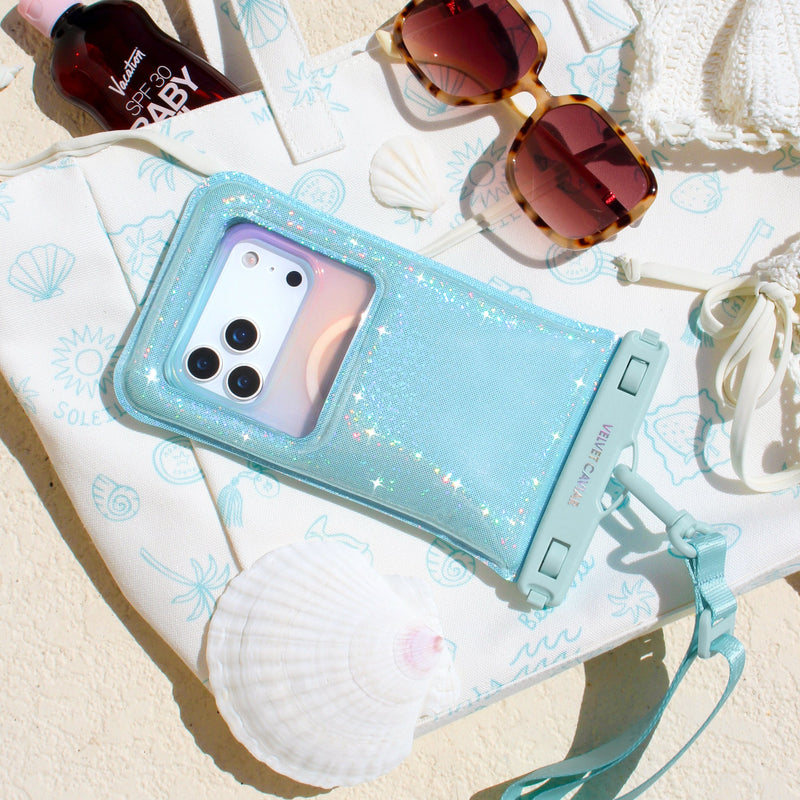 Mermaid Glitter Waterproof Floating Phone Pouch photo 8