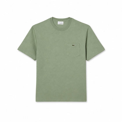 Lacoste Baumwoll-T-Shirt Mit Brusttasche