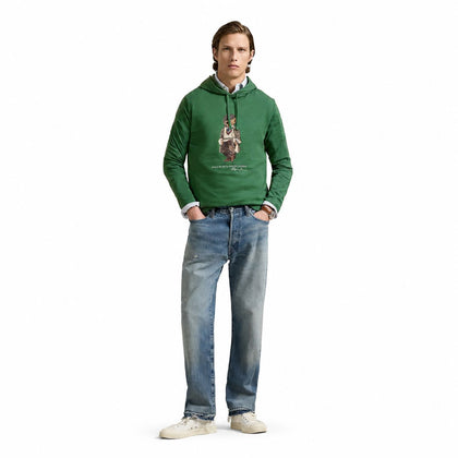 Ralph Lauren Polo Bear Jersey Kapuzen-T-Shirt