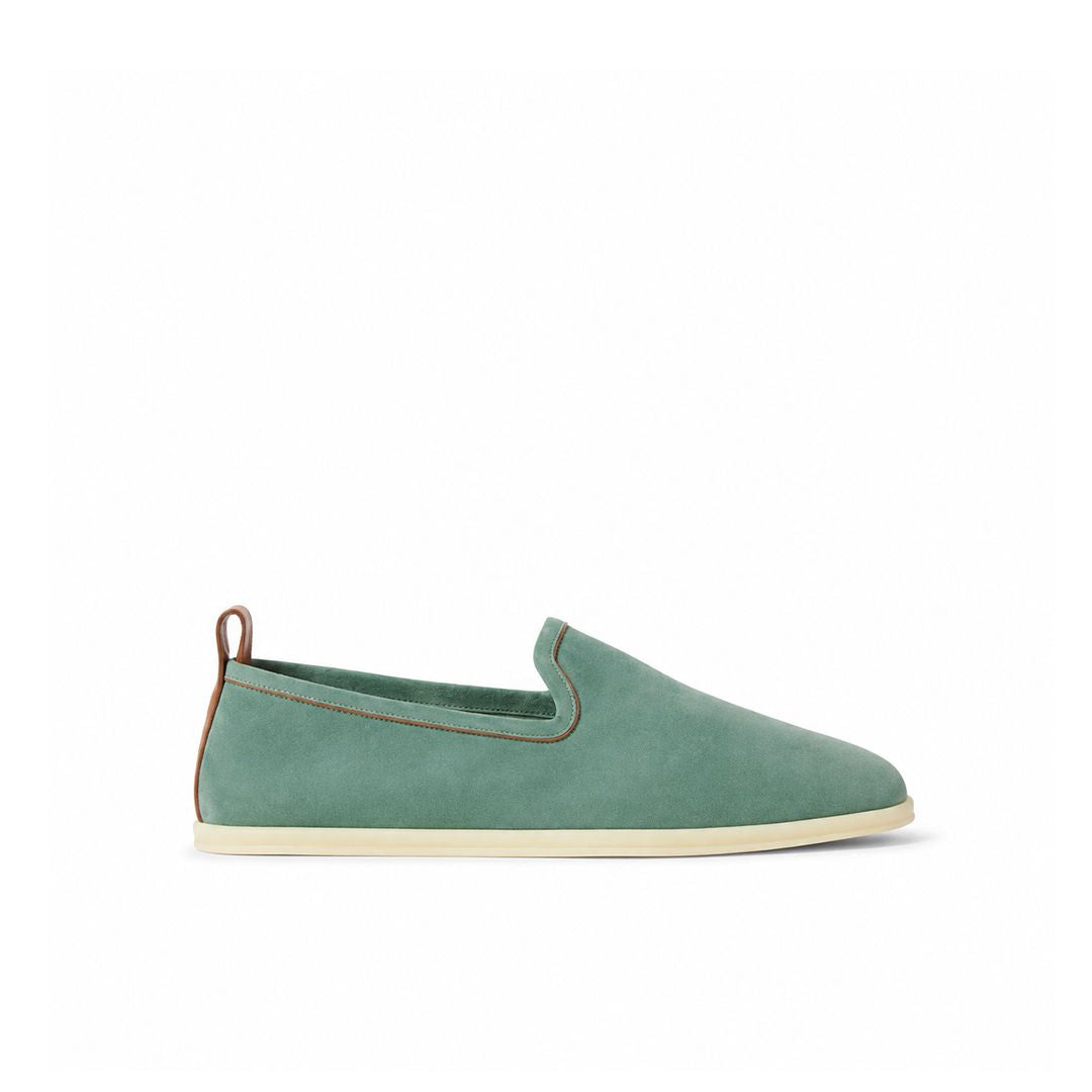 Loro Piana Mokassin Venice Walk - Pine Cloud