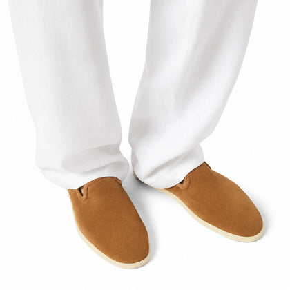 Loro Piana Mokassin Venice Walk - Light Sand Dune