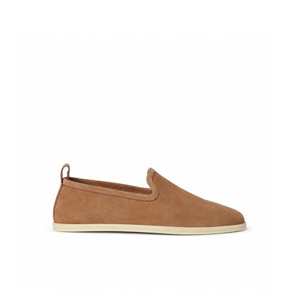 Loro Piana Mokassin Venice Walk - Dark Birch