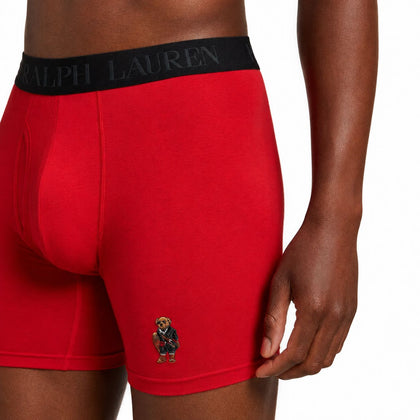 Ralph Lauren 4D-Flex Polo Bear Boxershorts 3er-Pack