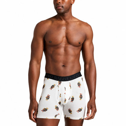 Ralph Lauren 4D-Flex Polo Bear Boxershorts 3er-Pack