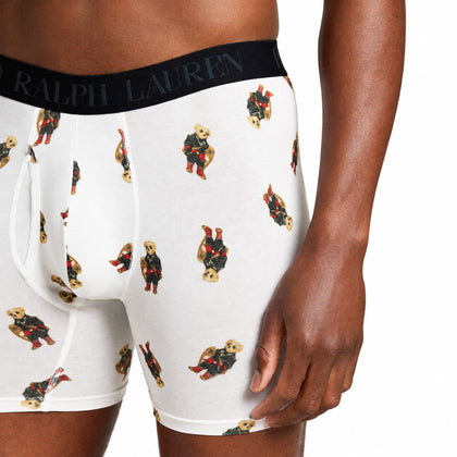Ralph Lauren 4D-Flex Polo Bear Boxershorts 3er-Pack