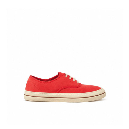 Loro Piana Sneaker Nantucket Walk Damen - Red Tango