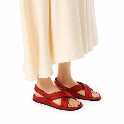 Loro Piana Sandale Hector Damen - Autumn Orange