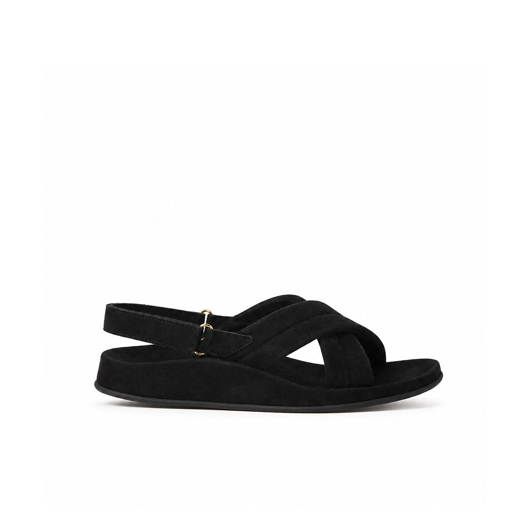Loro Piana Sandale Hector Damen - Black