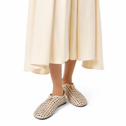 Loro Piana Flacher Slipper Floaty Damen - Buttery Beige