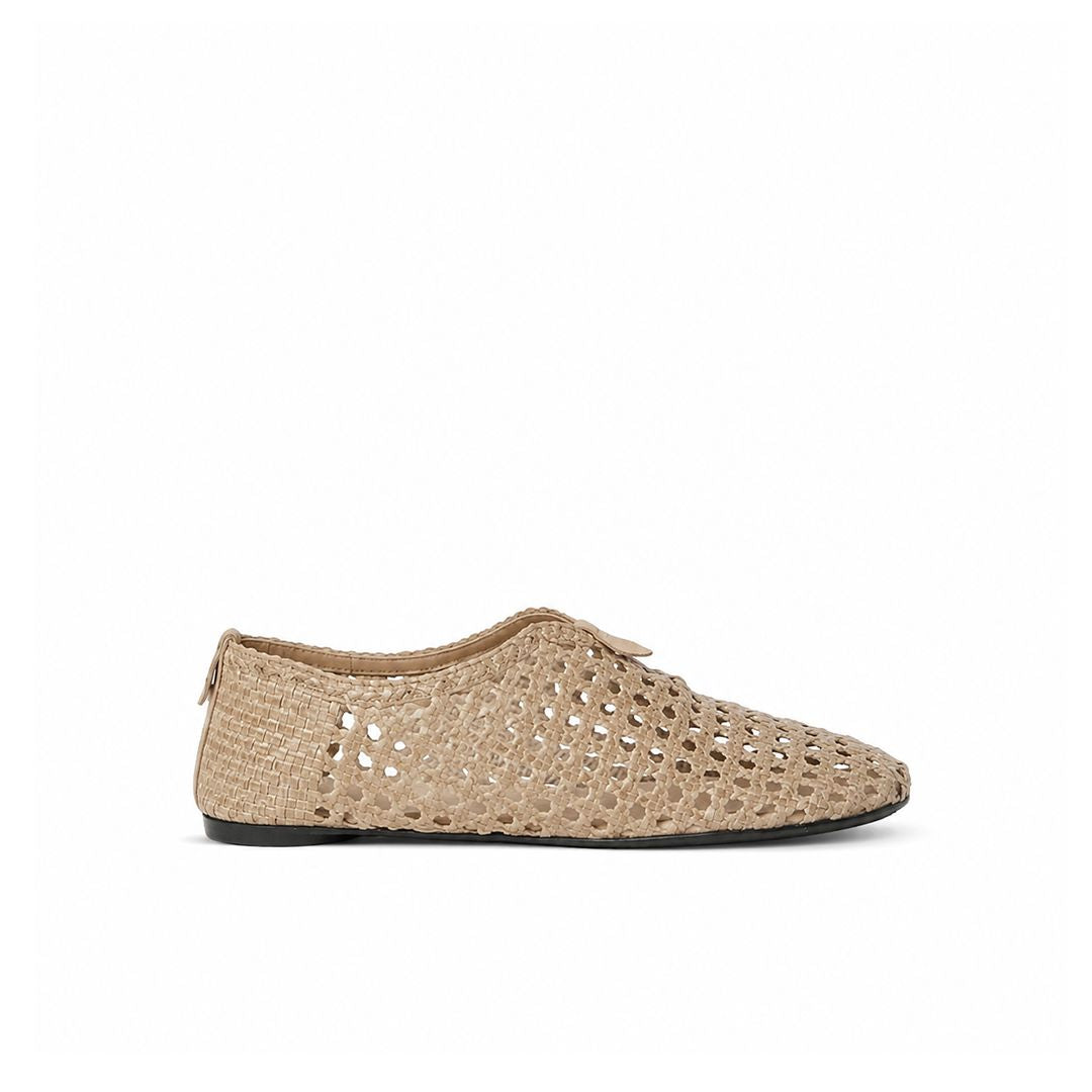 Loro Piana Flacher Slipper Floaty Damen - Foggy Pearl