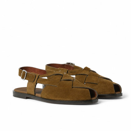 Loro Piana Sandale Peter Walk - Savana Bark