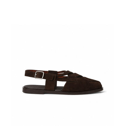 Loro Piana Sandale Peter Walk - Black Coffee