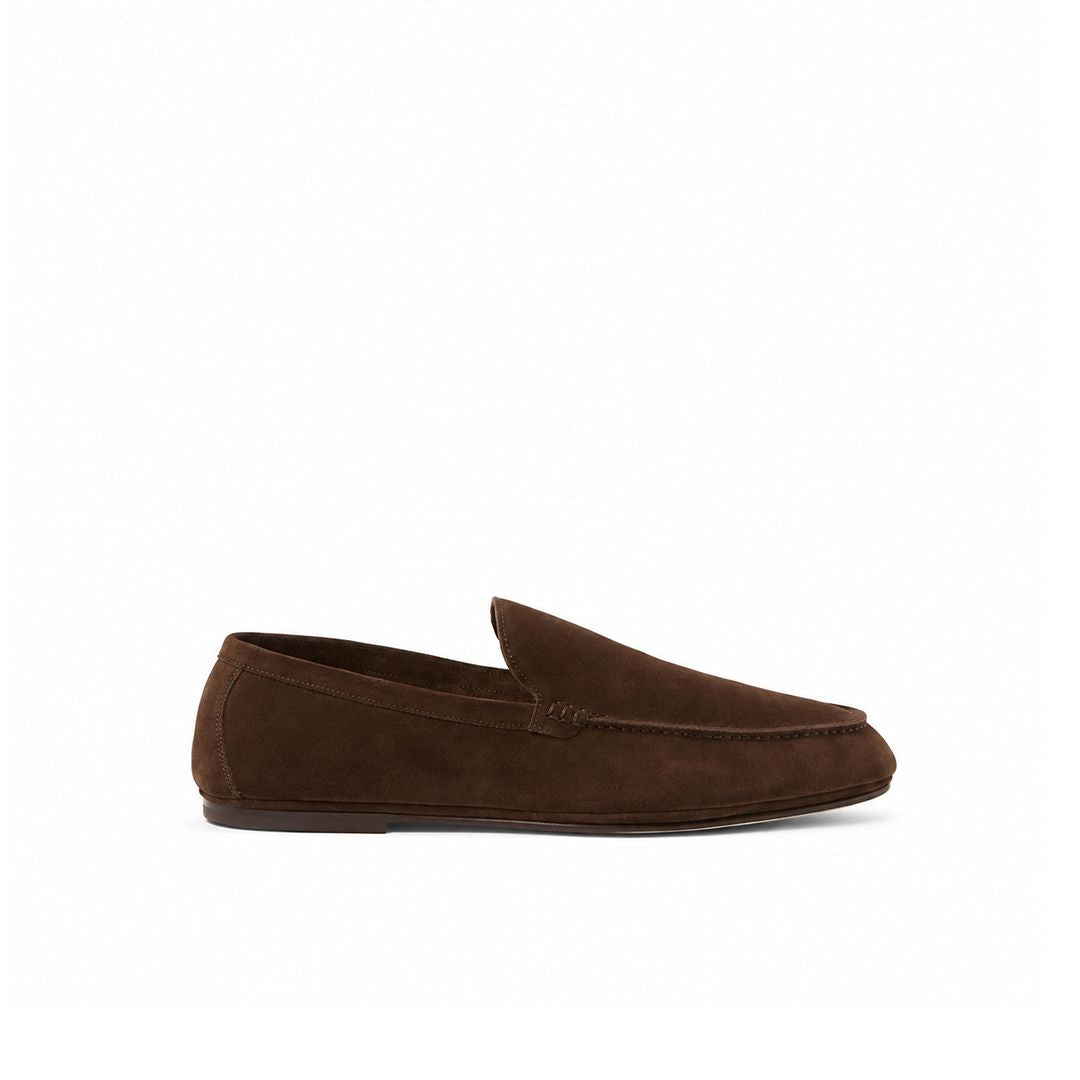 Loro Piana Mokassin Summer Anton Walk - Terra