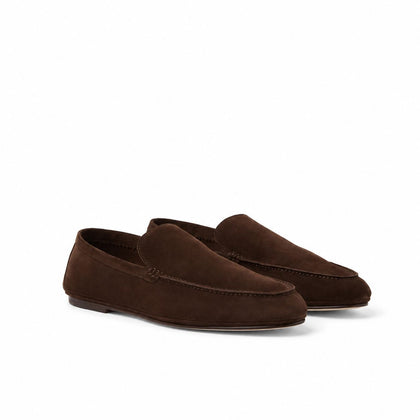 Loro Piana Mokassin Summer Anton Walk - Terra