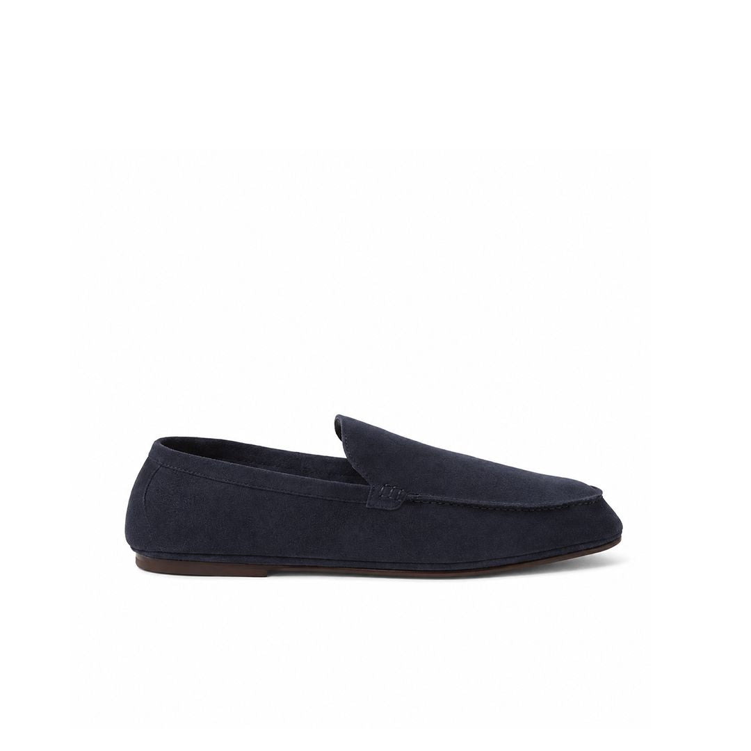 Loro Piana Mokassin Summer Anton Walk - Dark Blue Abyss