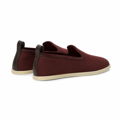 Loro Piana Mokassin Venice Walk the Gift of Kings® - Dark Berry Sangria