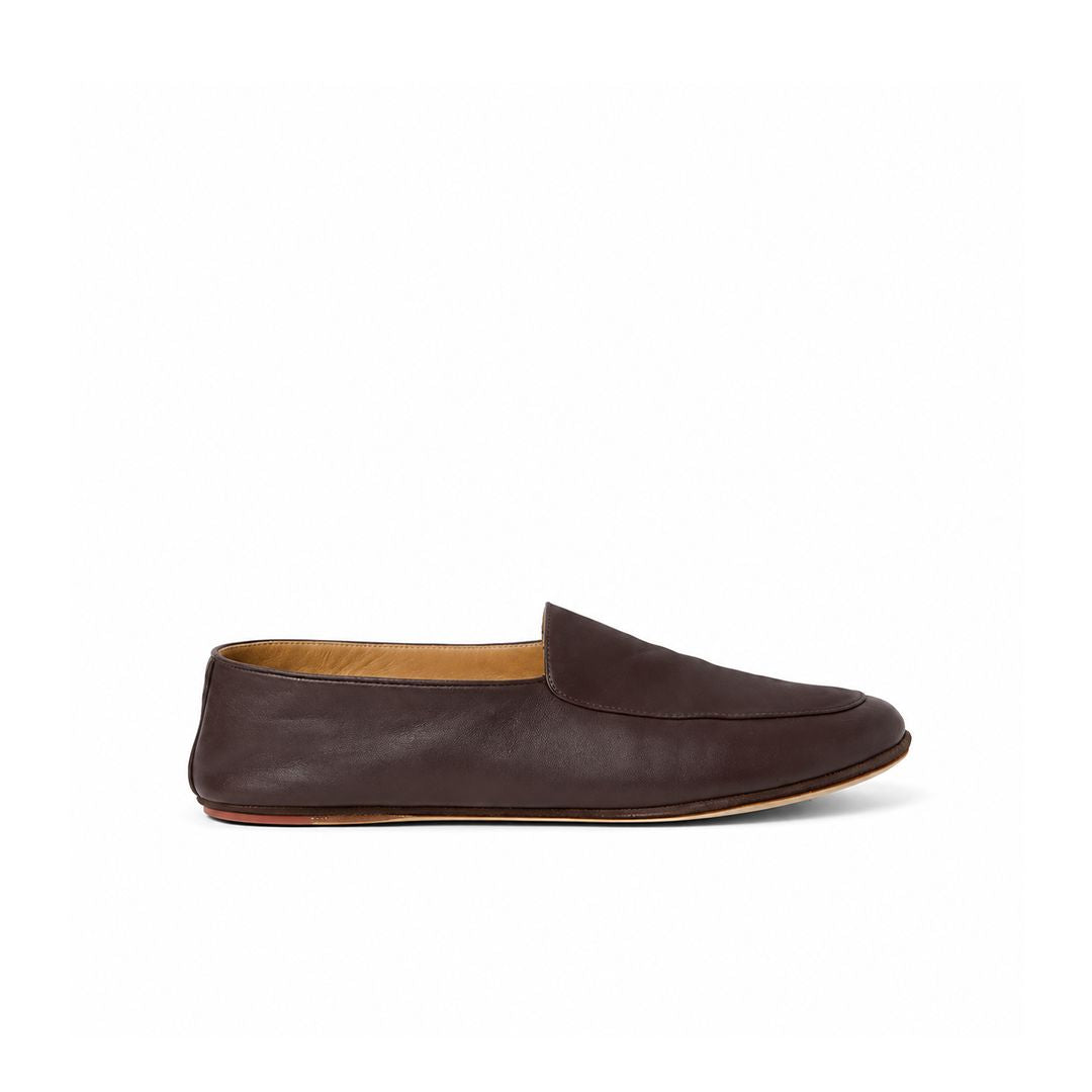 Loro Piana Mokassin Anton Walk Damen - Dark Aloe