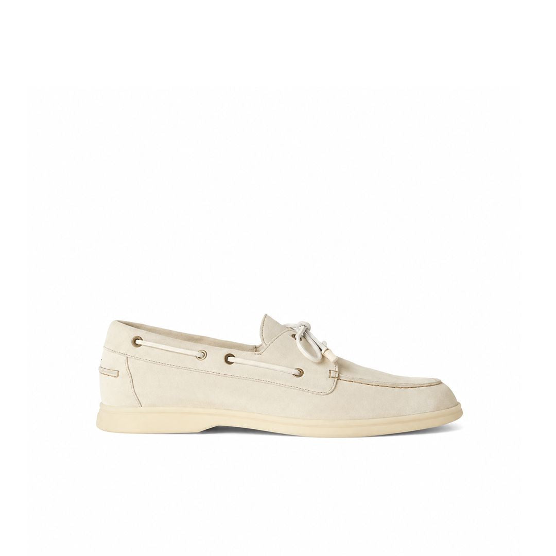 Loro Piana Mokassin Sea-Sail Walk - Ecru