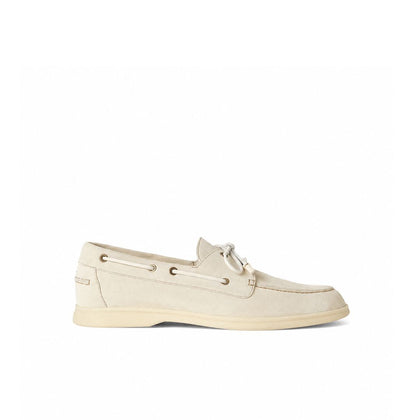 Loro Piana Mokassin Sea-Sail Walk - Ecru