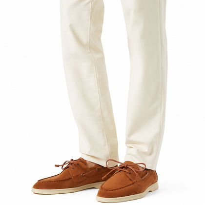 Loro Piana Mokassin Sea-Sail Walk - Cocoa