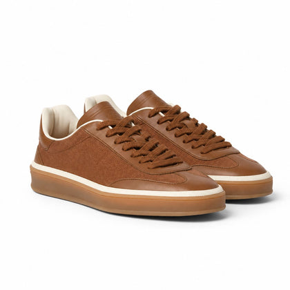 Loro Piana Sneaker Tennis Walk Damen - Colour Vicuna