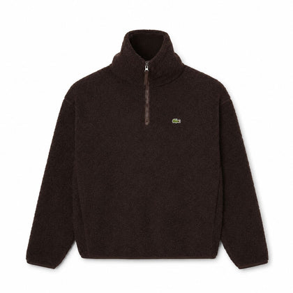 Lacoste Polar Fleece Sweatshirt Mit Hohem Reißverschlusskragen