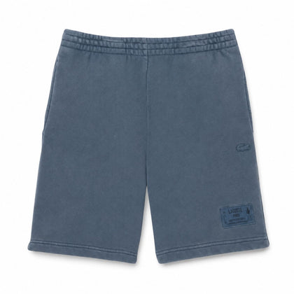 Lacoste Baumwoll-Fleece Shorts Mit Wascheffekt