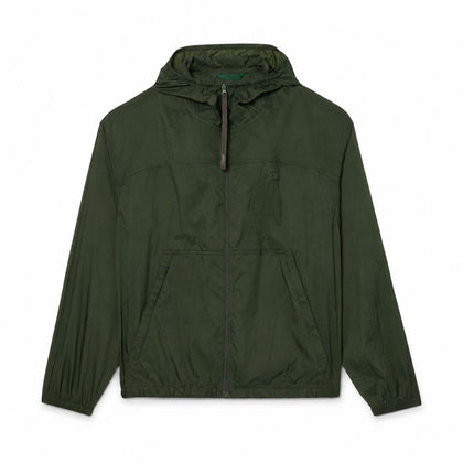 Lacoste Wasserabweisende Packbare Nylon Jacke