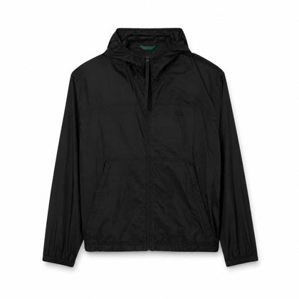 Lacoste Wasserabweisende Packbare Nylon Jacke