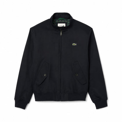 Lacoste Wasserabweisende Twill Harrington Jacke