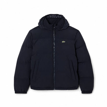 Lacoste Wasserabweisende Daunenjacke Mit Kapuze