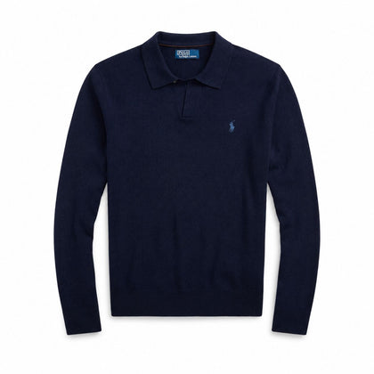 Ralph Lauren Woll-Pullover Mit Johnny-Kragen