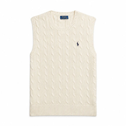 Ralph Lauren Pullunder Aus Baumwolle Mit Zopfmuster
