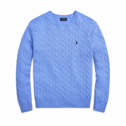 Ralph Lauren Zopfstrick-Pullover Aus Wolle-Kaschmir