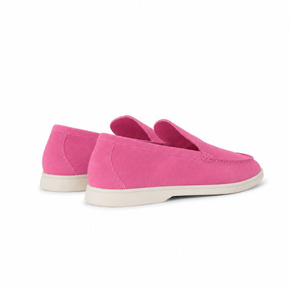 Loro Piana Mokassin Summer Walk - Fuchsia Rosa
