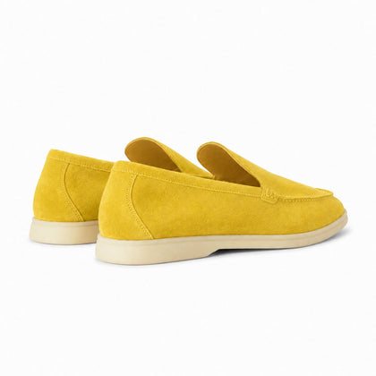 Loro Piana Mokassin Summer Walk - Safrangelb